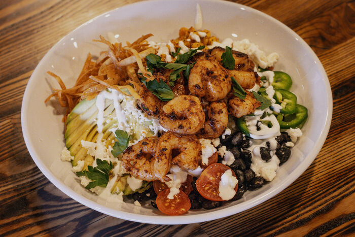 Blackened Shrimp Bowl